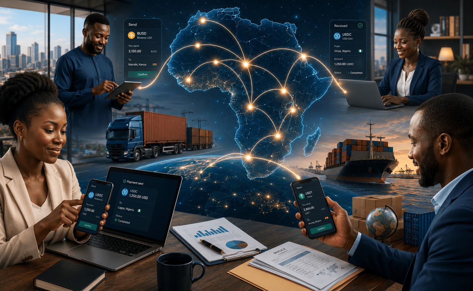 African businesses are turning to stablecoins
