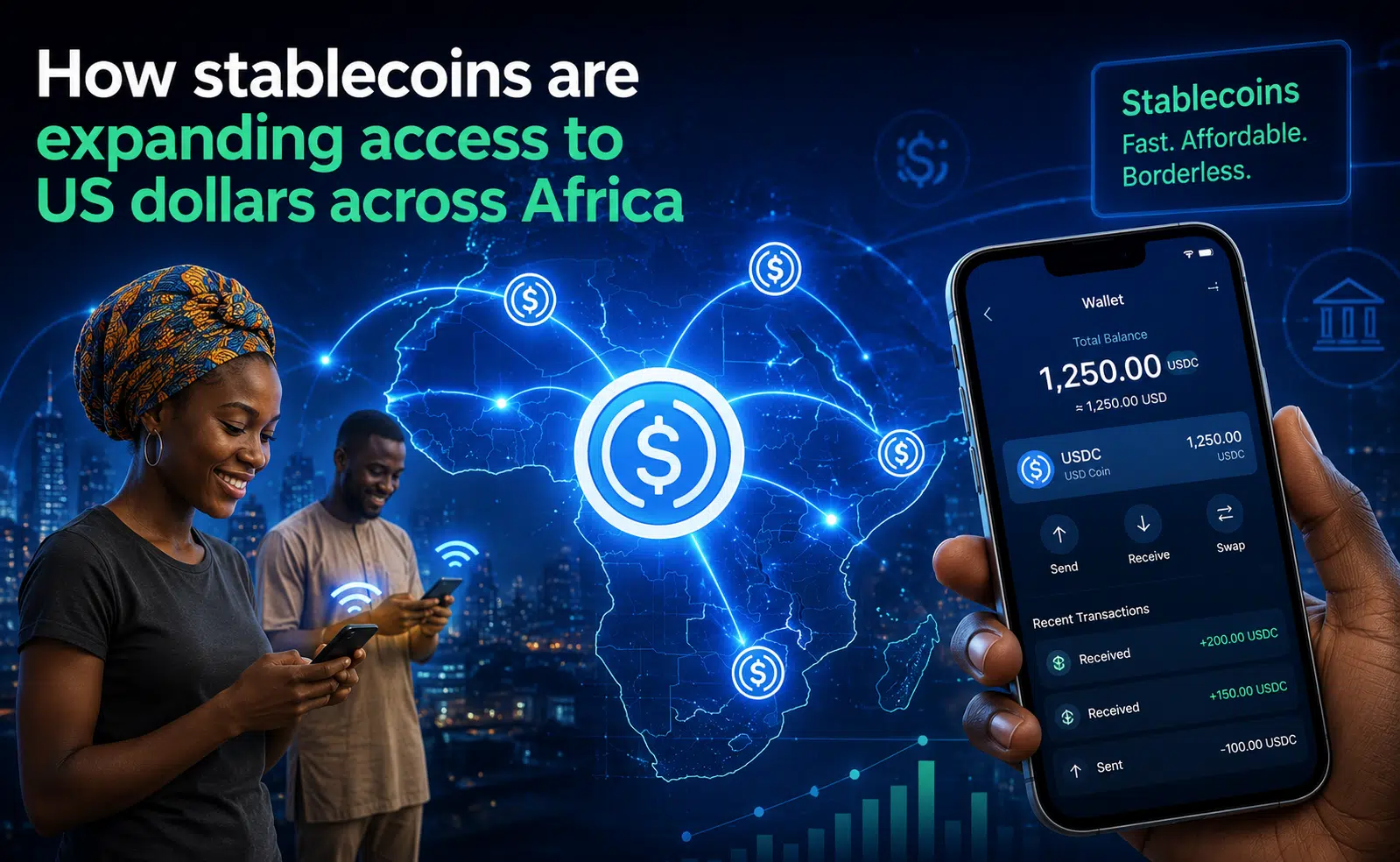 How stablecoins are expanding access to US dollars across Africa